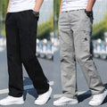Elite Cargo Edit 100% Cotton Cargo Pants Combo – Black & Grey