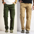 Urban Explorer Combo – Men’s Cargo Pants 2 Pack (Olive Green & Khaki)